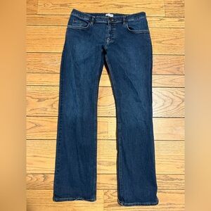 Tecovas Slim Jeans Dark Blue Wash Flex Denim Men’s Size 36x33 Cotton Blend Rodeo